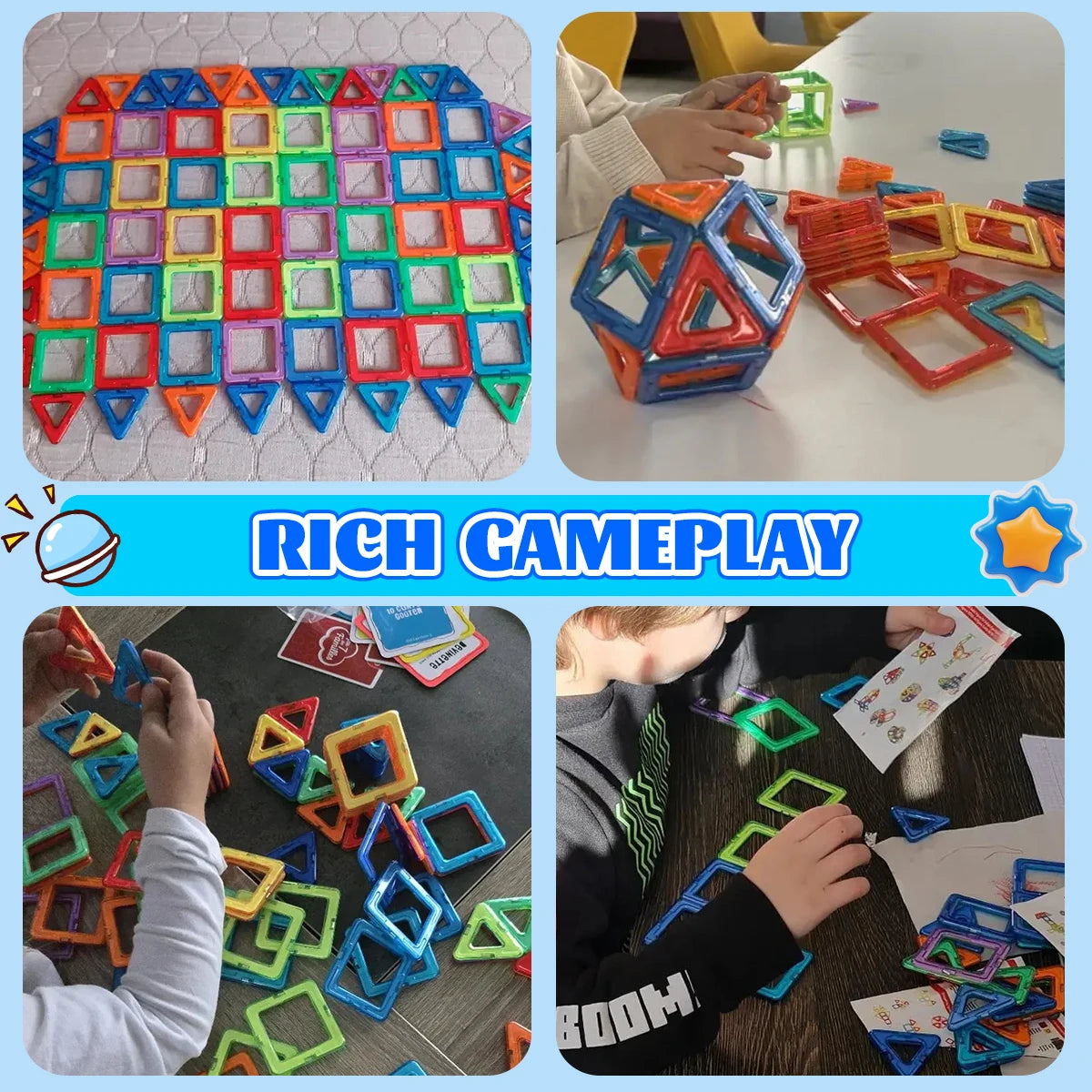 Magnetyczne Klocki KidoKado™